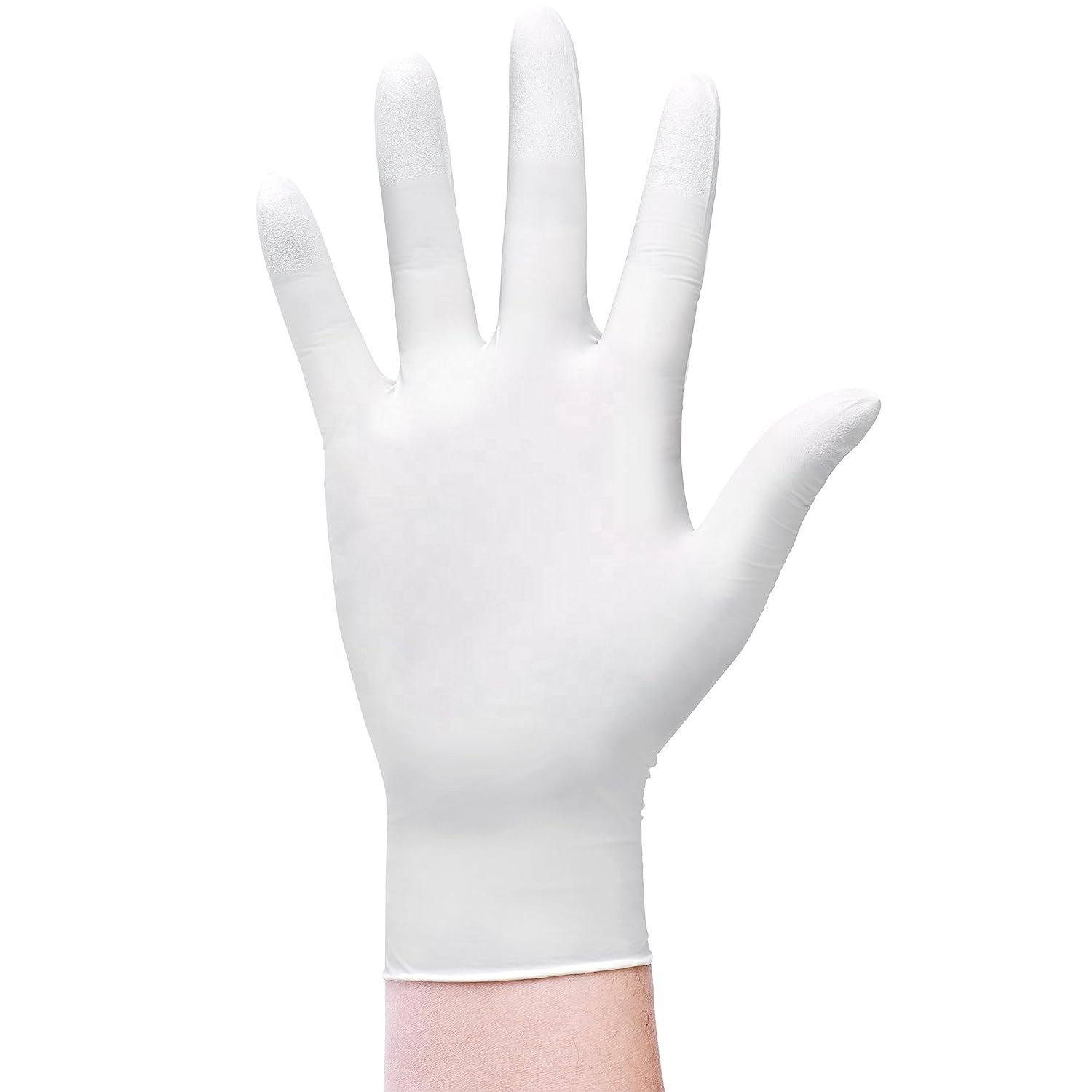 Food Safe Disposable White Nitrile Gloves