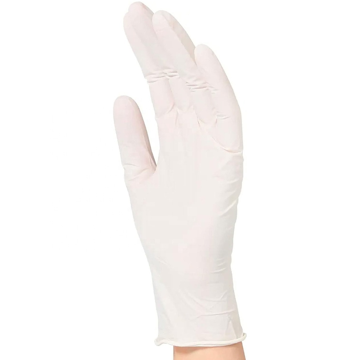 Food Safe Disposable White Nitrile Gloves