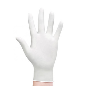 Food Safe Disposable White Nitrile Gloves