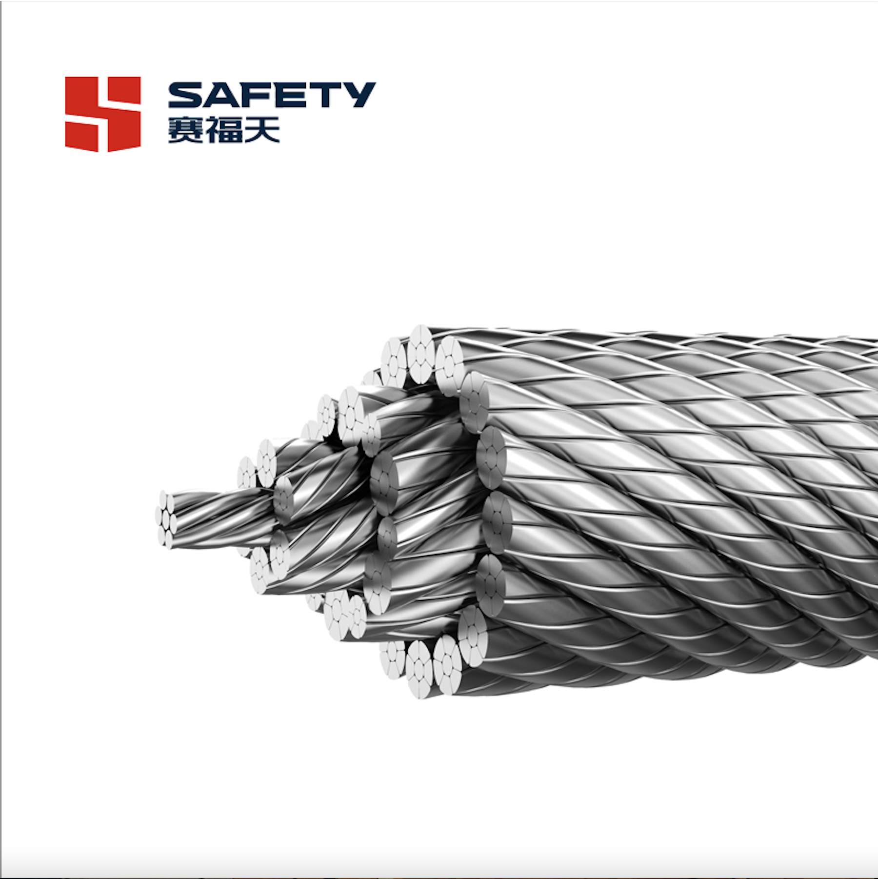 Ungalvanized Crushing Resistant Steel Wire Rope 35W*K7 Iwrc 24mm 25mm 26mm 27mm 28mm 30mm Compacted Strand Lifting Cable for Sal