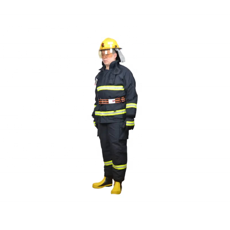 Factory Direct Sale EN469 NOMEX III fireman suit for firefighting