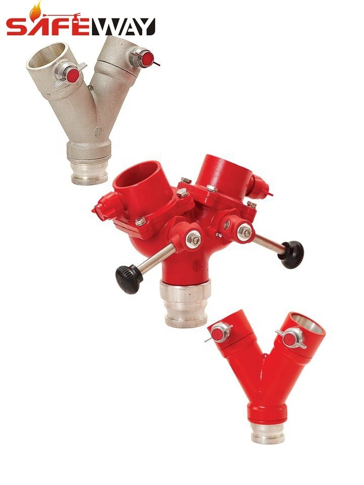 Fire Hydrant 2 Way Breeching Inlet Valve