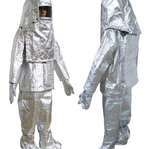 Radiation Protection Suit aluminum foil suit Fireproof suit with 500-1000 tampetature