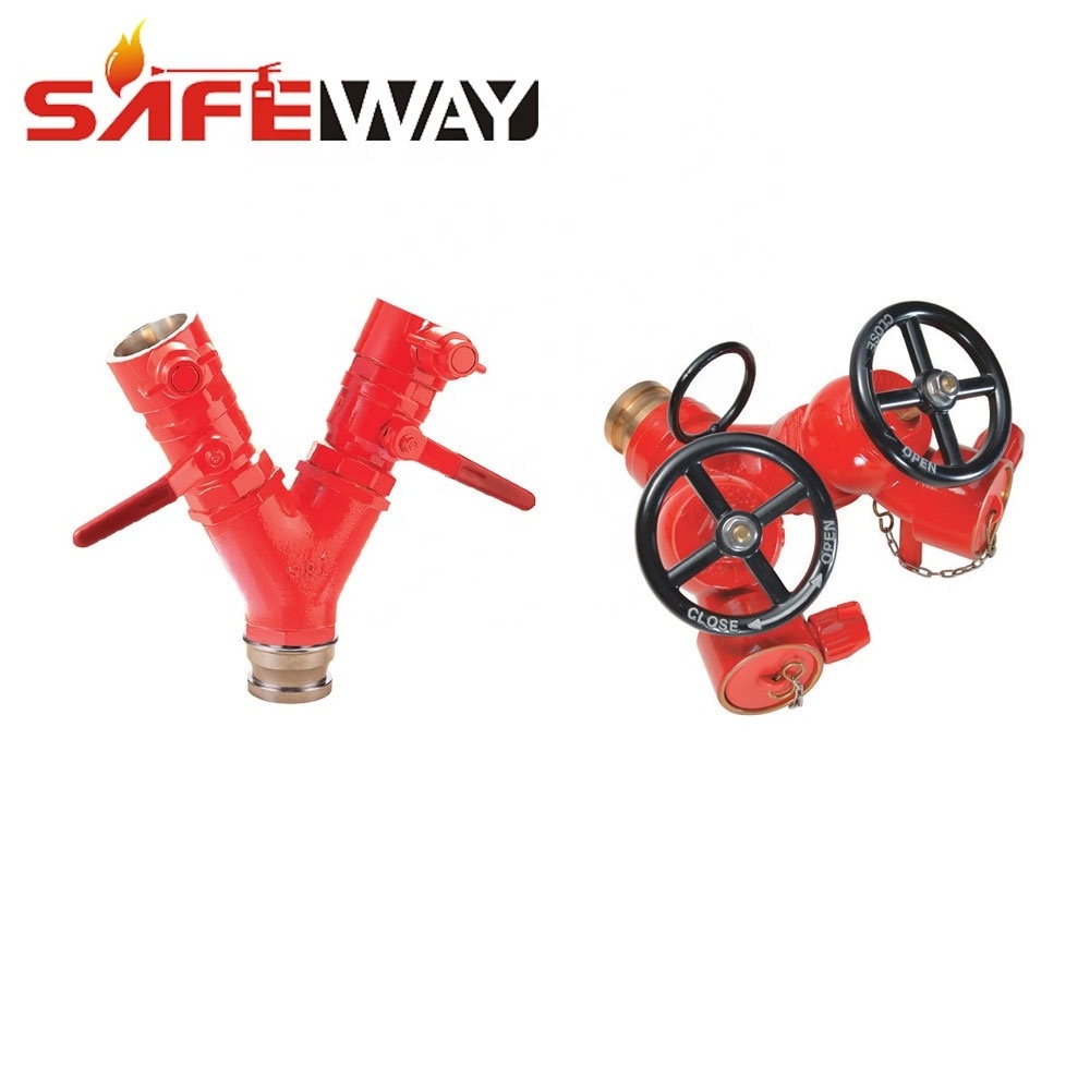 Fire Hydrant 2 Way Breeching Inlet Valve