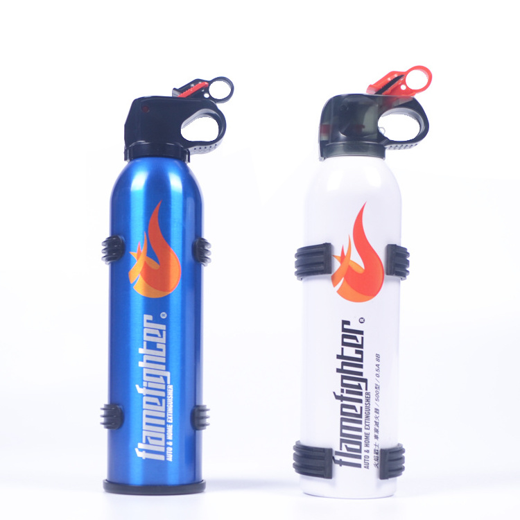 500g Aluminum Car Fire Extinguisher High Quality Portable Car Mini Fire Extinguisher