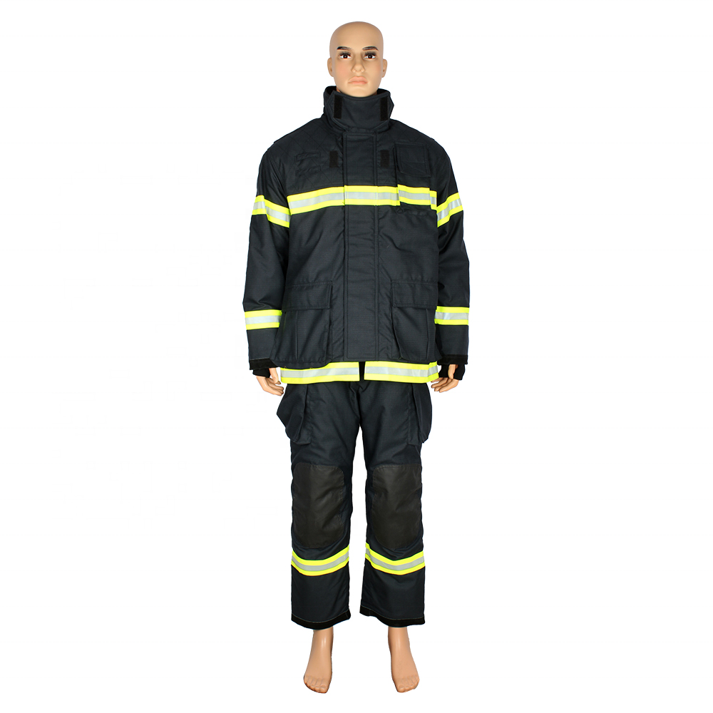 Factory Direct Sale EN469 NOMEX III fireman suit for firefighting