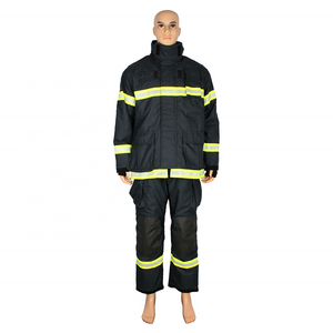 Factory Direct Sale EN469 NOMEX III fireman suit for firefighting