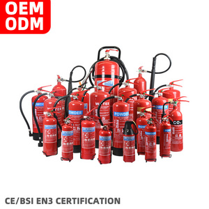 Dry powder/CO2/Water/Foam Fire extinguisher 1kg2kg3kg5kg6kg9kg12kg15kg Fire extinguisher OEM/ODM CE BSI EN3 Fire extinguisher