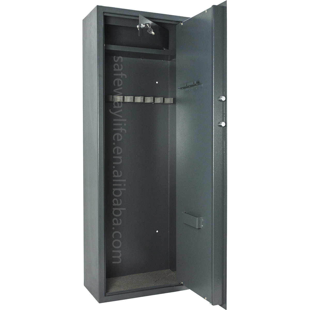 Gun storage cabinet manufacturer security digital lock gun safe box