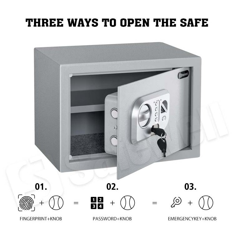 Safewell 25FPN hot sell export model safe cofre com digital with fingerprint/biometric safes with fingerprint