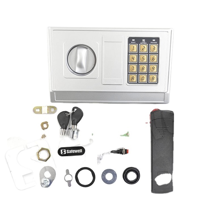 Digital Cabinet Safe Deposit Box Lock With Motorized Mechanism Locking System