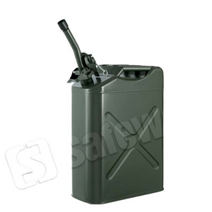 SWJC 06 gallon fuel stainless steel green 20l long haul diesel jerry can container