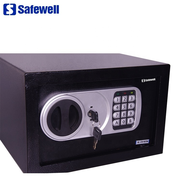 Safewell 20SZ Hot Sale Electronic Key Digital Lock Hotel Safe Box