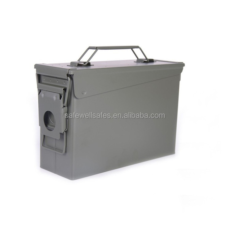 Ammo Can Safewell 30 Cal Metal can Small Gun PistolStorage Case Ammo Can