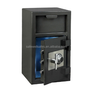 High Quality Safety Mechanical Lock Security Hidden Steel Locker Cash Money Deposit Safe Box