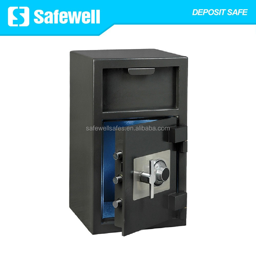 High Quality Safety Mechanical Lock Security Hidden Steel Locker Cash Money Deposit Safe Box