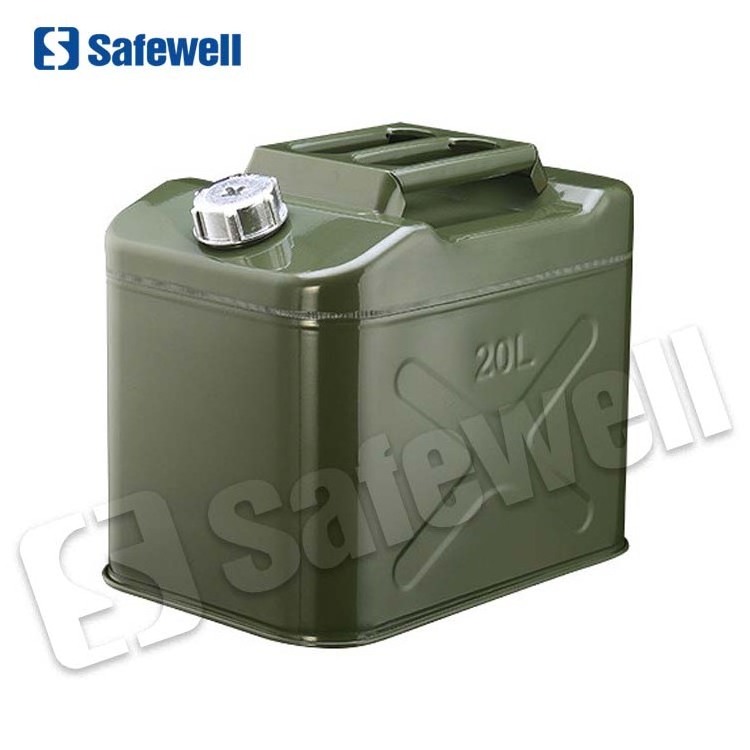 SWJC-09 custom cheap petrol gasoline jerry fuel can machine 20 lts holder for jeep motorbike