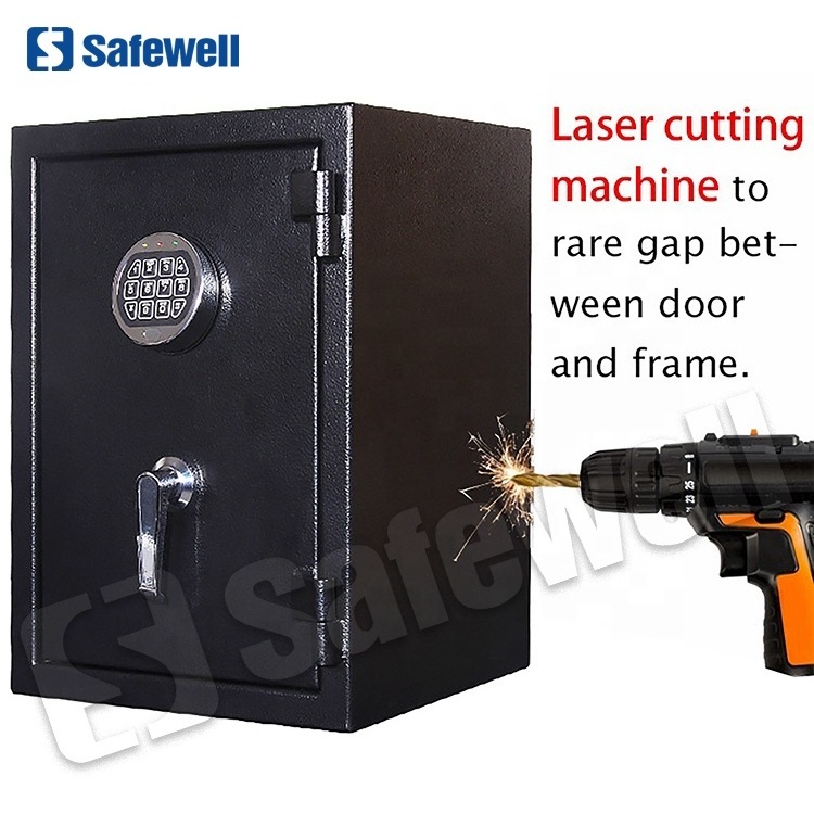 Fire Resistant Box Outside Hinge Safety Storage Office Gun Caja De Seguridad Fuertes Coffre Fort Home Fireproof Safe