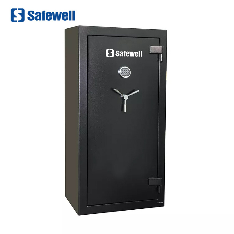 Safewell  SW6032ES new black digital mechanical lock hidden cabinet fireproof gun safe box