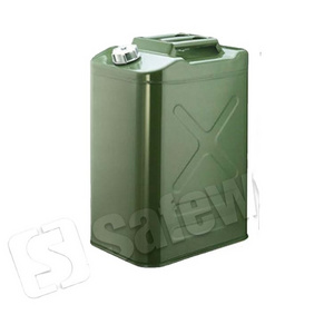 SWJC-12 high quality petrol fuel tank stainless steel metal jerry cans 40l