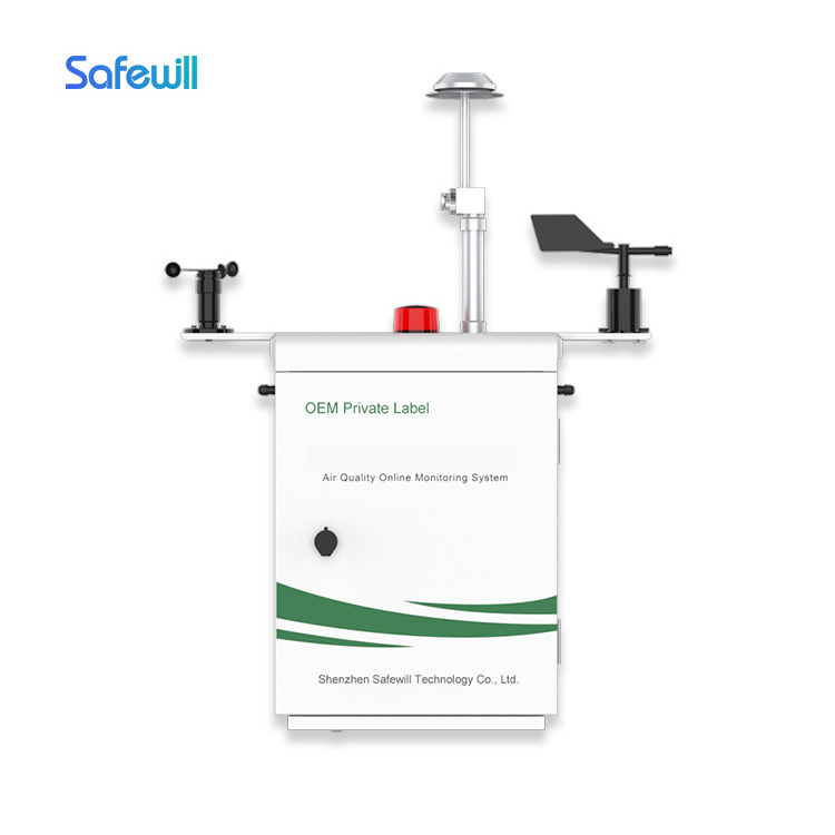 Safewill well PM2.5 PM10 industrial environmental monitoring dust particulate matter continuous emission monitoring system