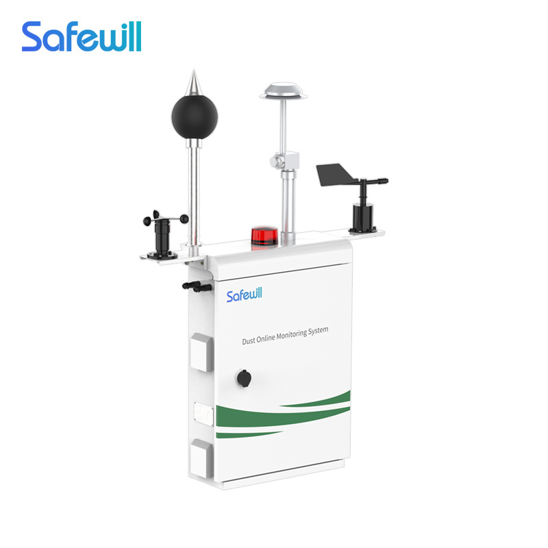 SAFEWILL ES80A-Y8 PM2.5 PM10 Industrial Environmental Monitoring Dust Particulate Matter Continuous Emission Monitoring System