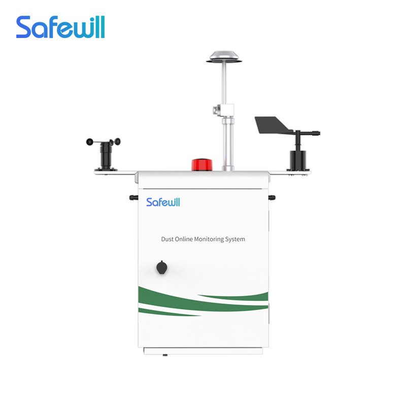 SAFEWILL ES80A-Y8 PM2.5 PM10 Industrial Environmental Monitoring Dust Particulate Matter Continuous Emission Monitoring System