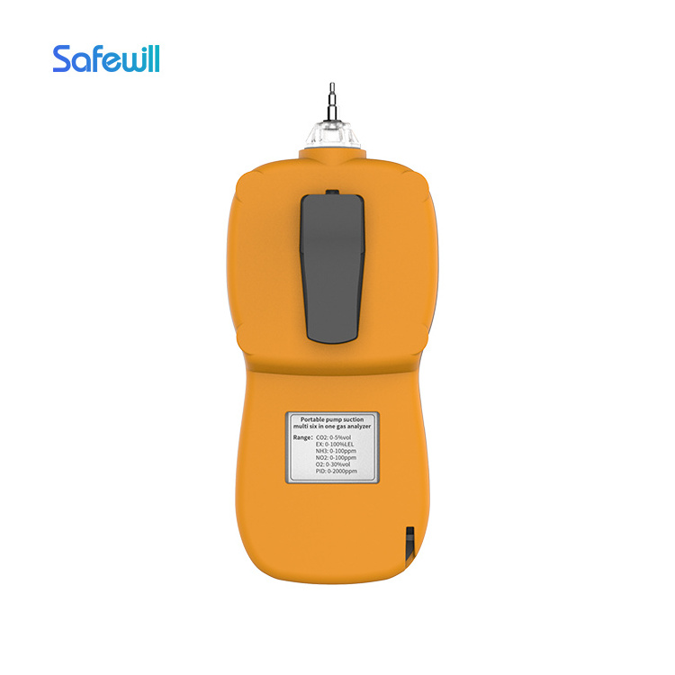 Safewill Portable Occupational Health and Safety detector PID CO CO2 NH3 HCN NO2 O3 VOC Methane infrared detector gas detector