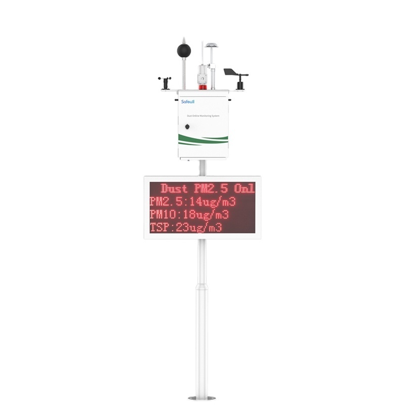 SAFEWILL ES80A-Y8 PM2.5 PM10 Industrial Environmental Monitoring Dust Particulate Matter Continuous Emission Monitoring System