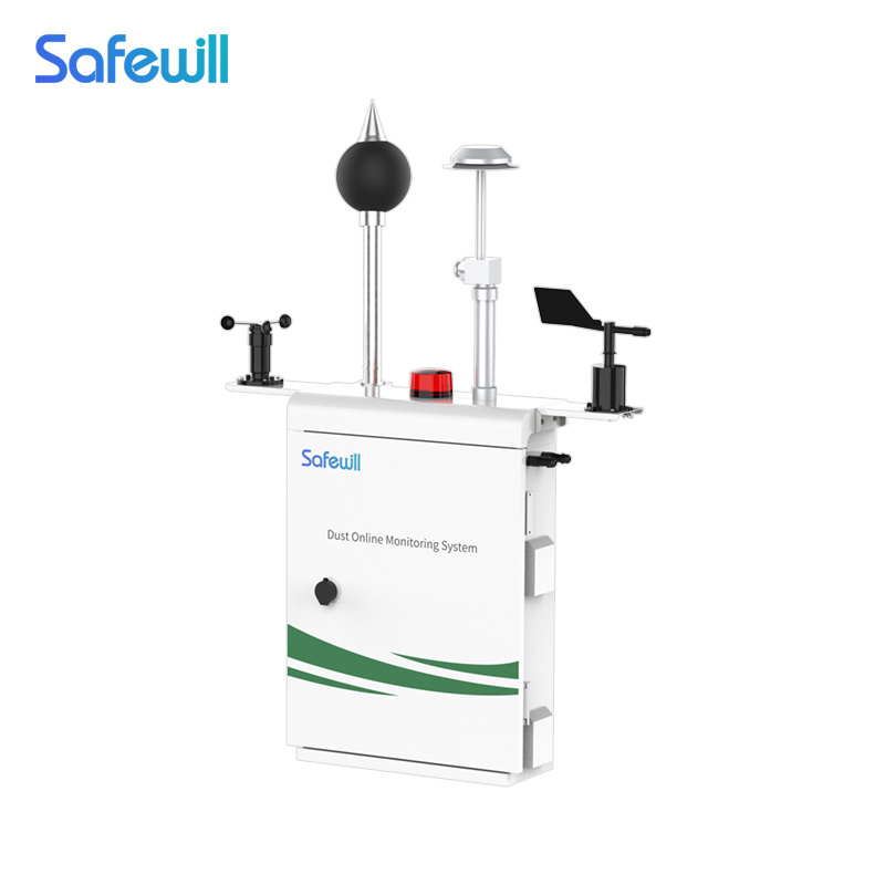 SAFEWILL ES80A-Y8 PM2.5 PM10 Industrial Environmental Monitoring Dust Particulate Matter Continuous Emission Monitoring System