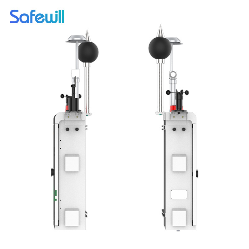 SAFEWILL ES80A-A6  out door air pollution monitor rs485 small co ozone so2 no2 gas ambient air pressure monitoring system