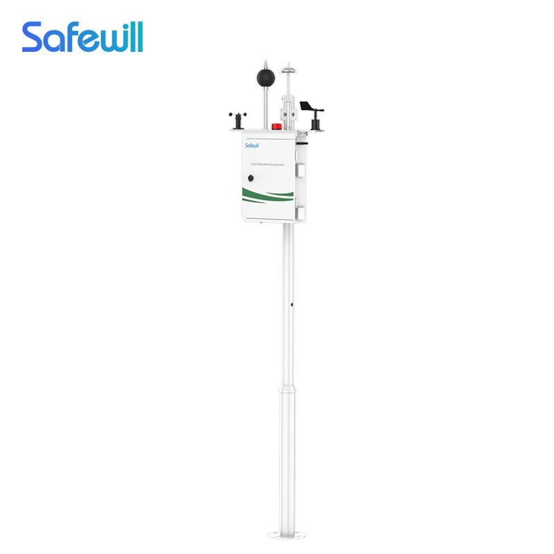 SAFEWILL ES80A-Y8 On-line air particulate matter PM2.5 PM10 TSP detector construction environment monitoring system