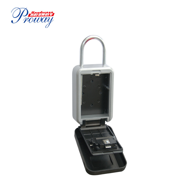 Outside Key Lock Box With Waterproof Cover Realtor Key Storage Box With Shackle High Quality Key Box/