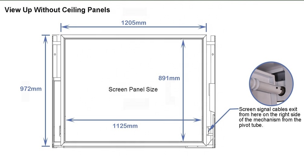 Smart Electric Controllers tv mount adjustable Mechanism Bracket Flip Down 32 46 55 75 85 inch Motorized Ceiling TV Lift