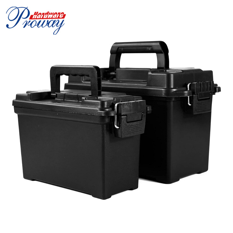 Plastic carry ammo case hard shell ammo box ammo bullet can