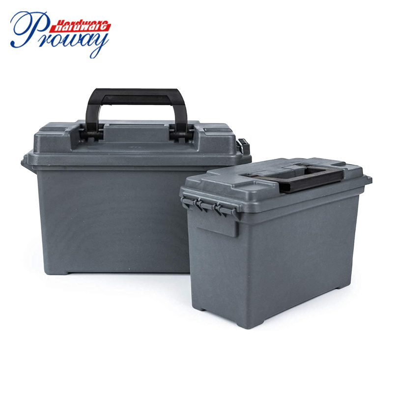 Plastic carry ammo case hard shell ammo box ammo bullet can