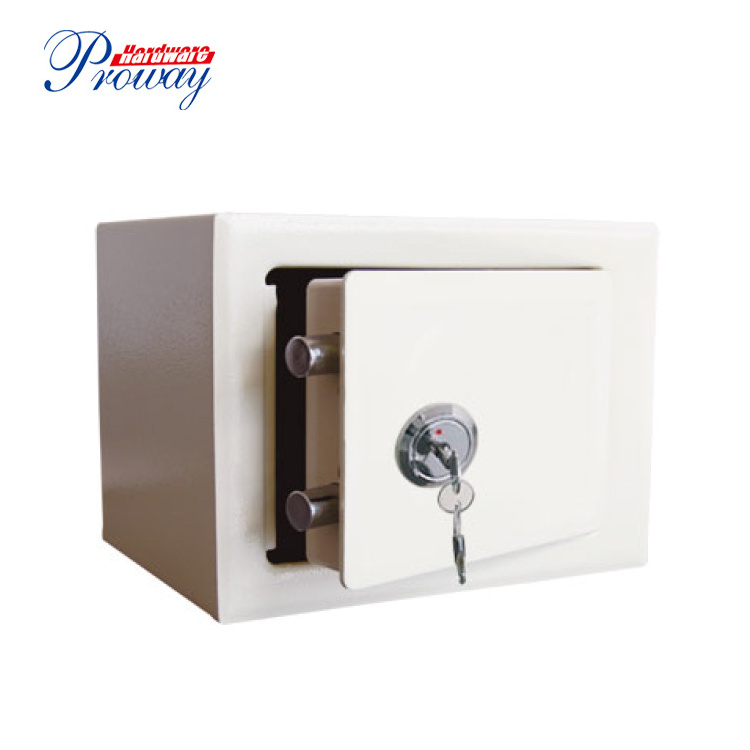 0.22 Cu feet Small Metal steel security door Lock safe Wall Mounted Safe Deposit Box With key lock