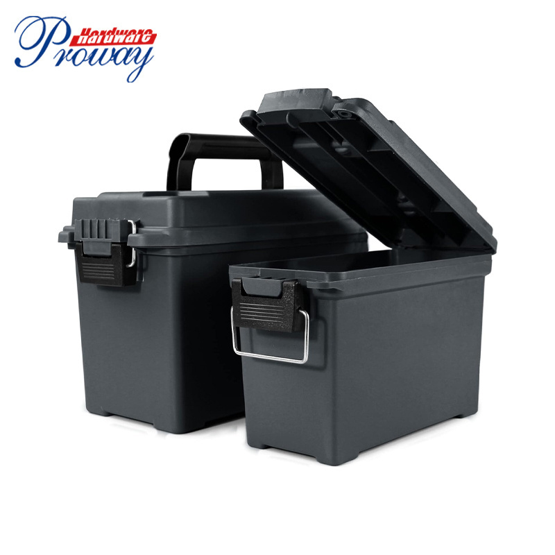 Plastic carry ammo case hard shell ammo box ammo bullet can