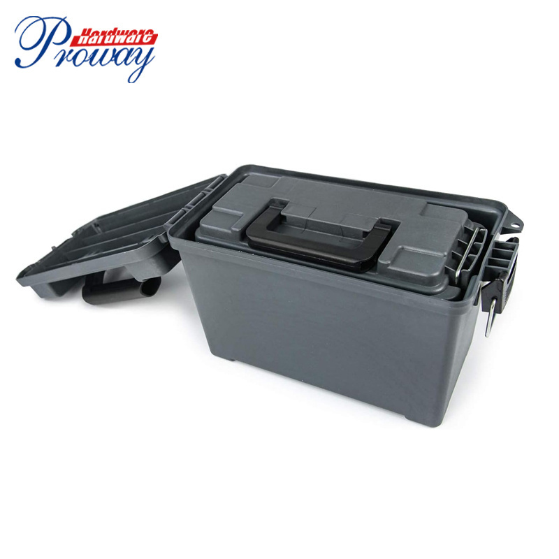 Plastic carry ammo case hard shell ammo box ammo bullet can