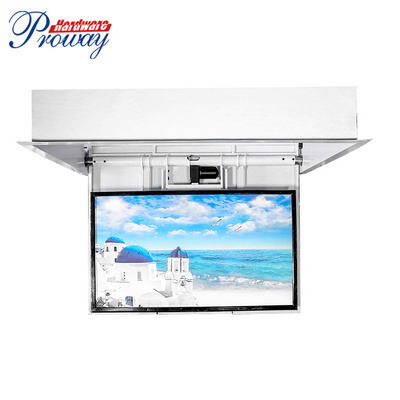 32" 46" 55" 75" 85"  Motorized Remote Control Ceiling TV mount Mechanism Flip Down ceiling TV Lift mount