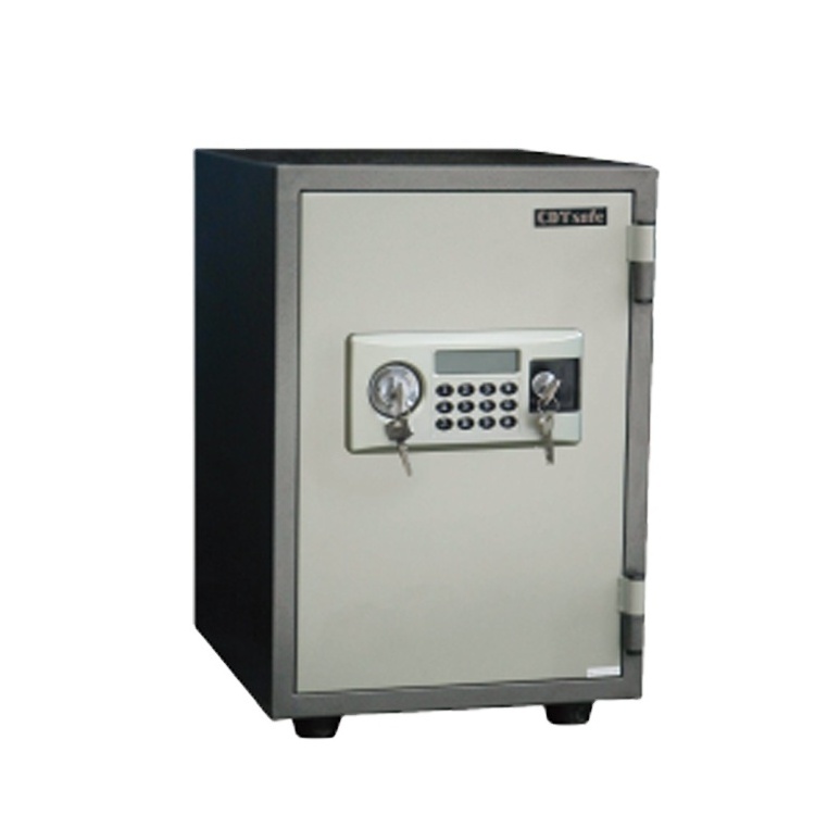 Heavy Duty Fireproof Safe Box Fire Resistant Electronic Locking Safe Box With Override Keys/