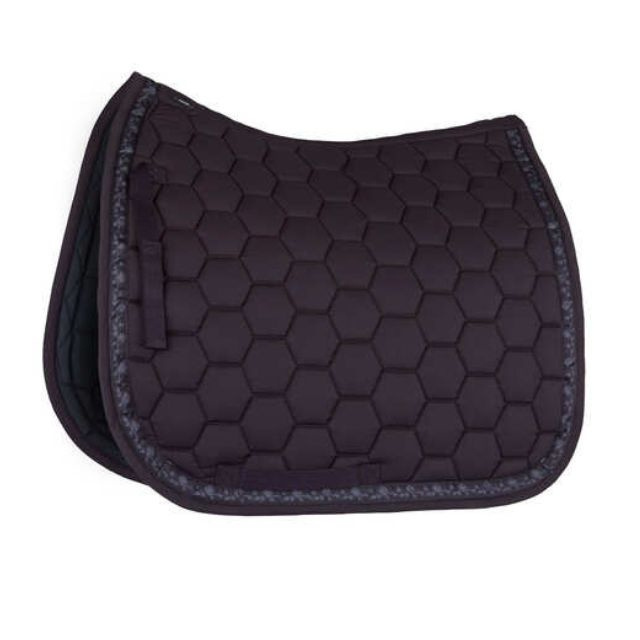 New Arrival Cotton Horse Riding All Purpose Dressage Saddle Pads Wholesale with soft padding & two toned trim in square horse