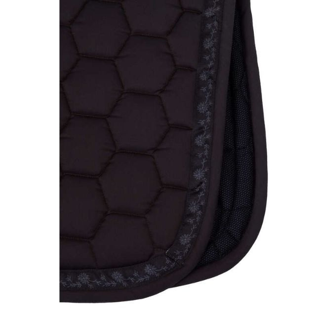 New Arrival Cotton Horse Riding All Purpose Dressage Saddle Pads Wholesale with soft padding & two toned trim in square horse