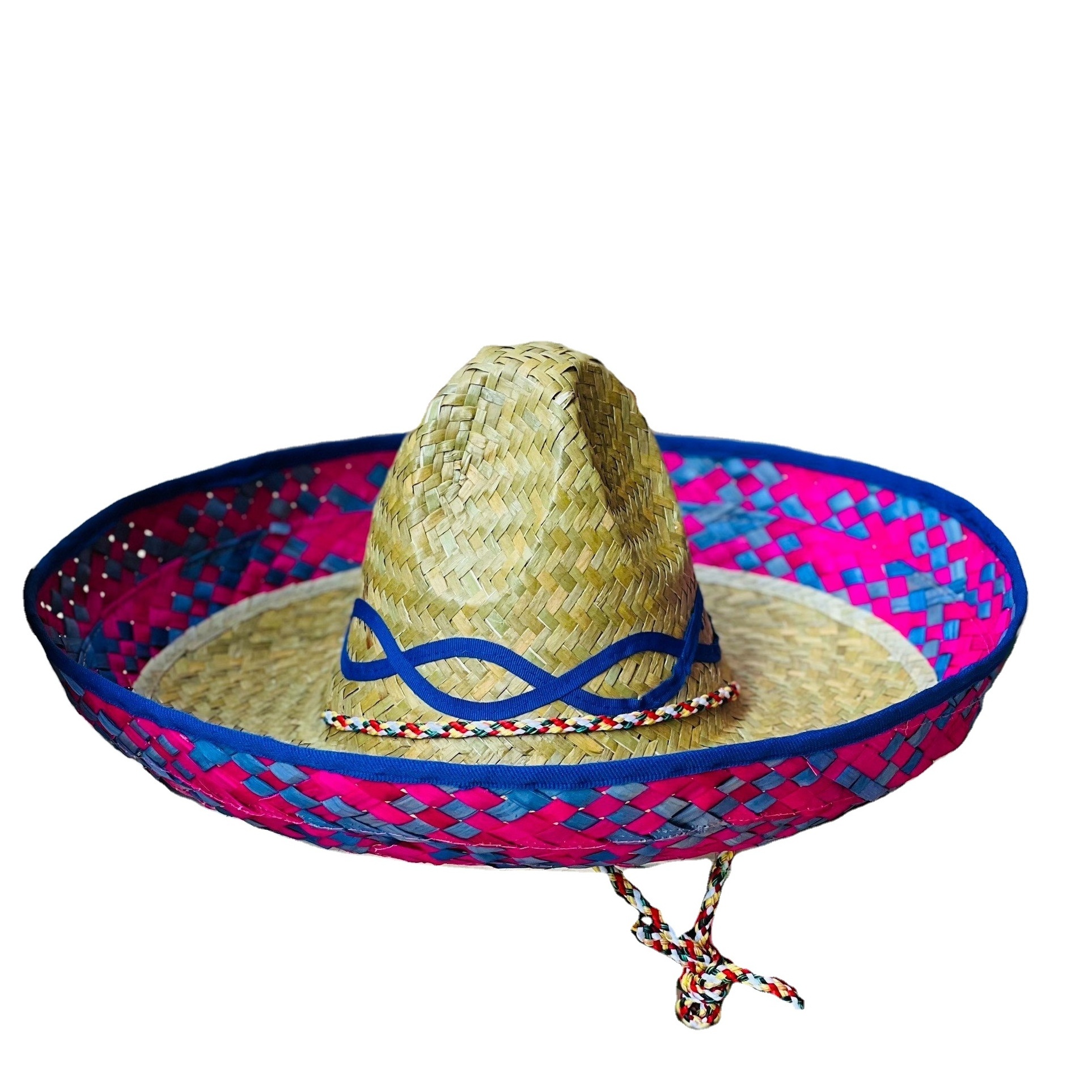 Traditional Mexican straw hat sombrero de paja/Mexican straw hat made from palm leaf or seagrass eco friendly from Vietnam