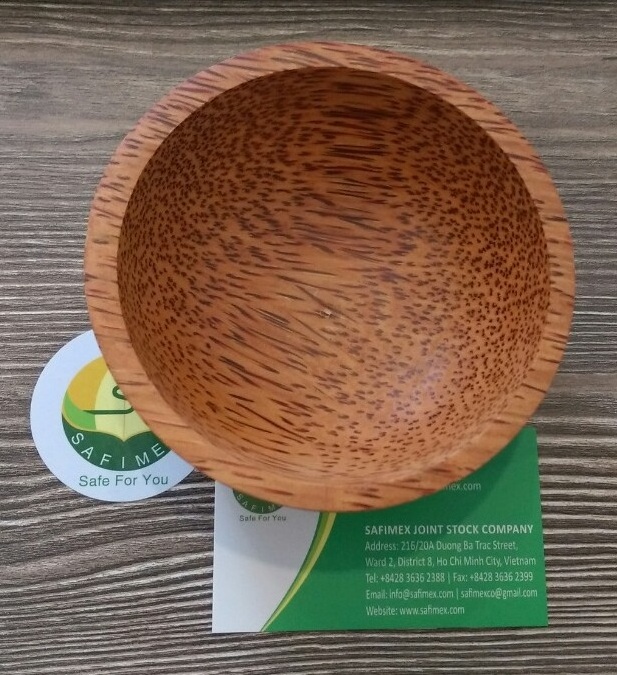 Natural coconut shell bowl, coconut wood bowl, amazing products for green life