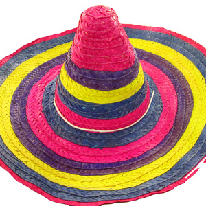 Traditional Mexican straw hat sombrero de paja/Mexican straw hat made from palm leaf or seagrass eco friendly from Vietnam