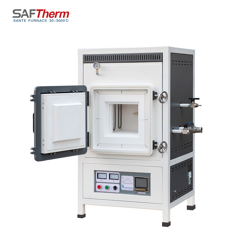 1700C High Temperature Furnace Industrial Inert Gas Atmosphere Furnace With Gas Supplies