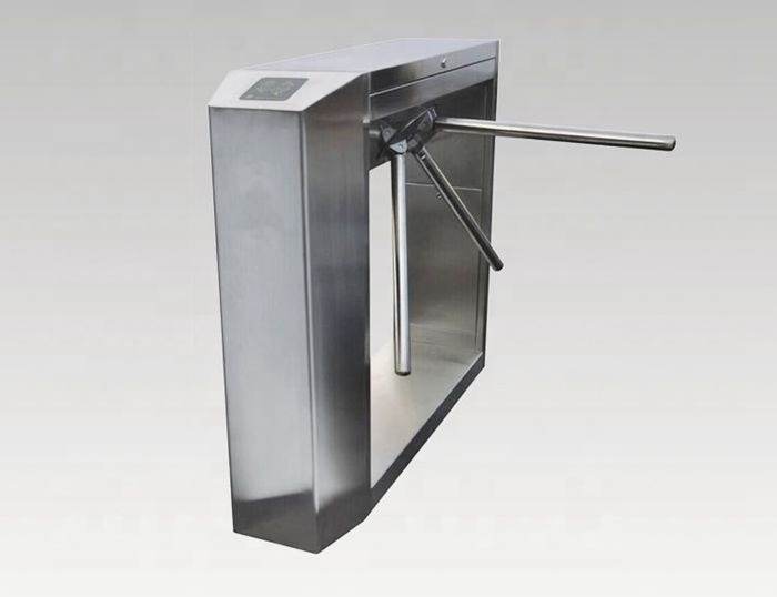 Automatic security mechanism turnstile gate with access control system