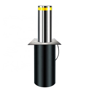 Rising Bollards Bollard 304 Stainless Steel Full Automatic Hydraulic Bollards Traffic Barrier HZ-RS 168