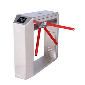 Automatic security mechanism turnstile gate with access control system